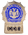 NYPD Detective badge